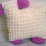 Lamb Animal Pillow Nursery ..