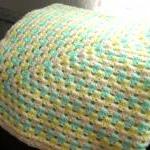 Crocheted Baby Blankey Colo..