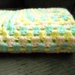 Crocheted Baby Blankey Colo..