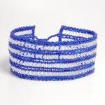 Bead Woven Bracelet in Herr..