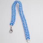 Bead Woven Bracelet Aqua Bl..