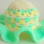 Crochet Baby Hat Granny Squ..