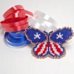 Patriotic Brooch 4th of Jul..