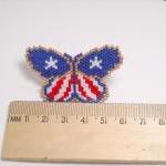 Patriotic Brooch 4th of Jul..
